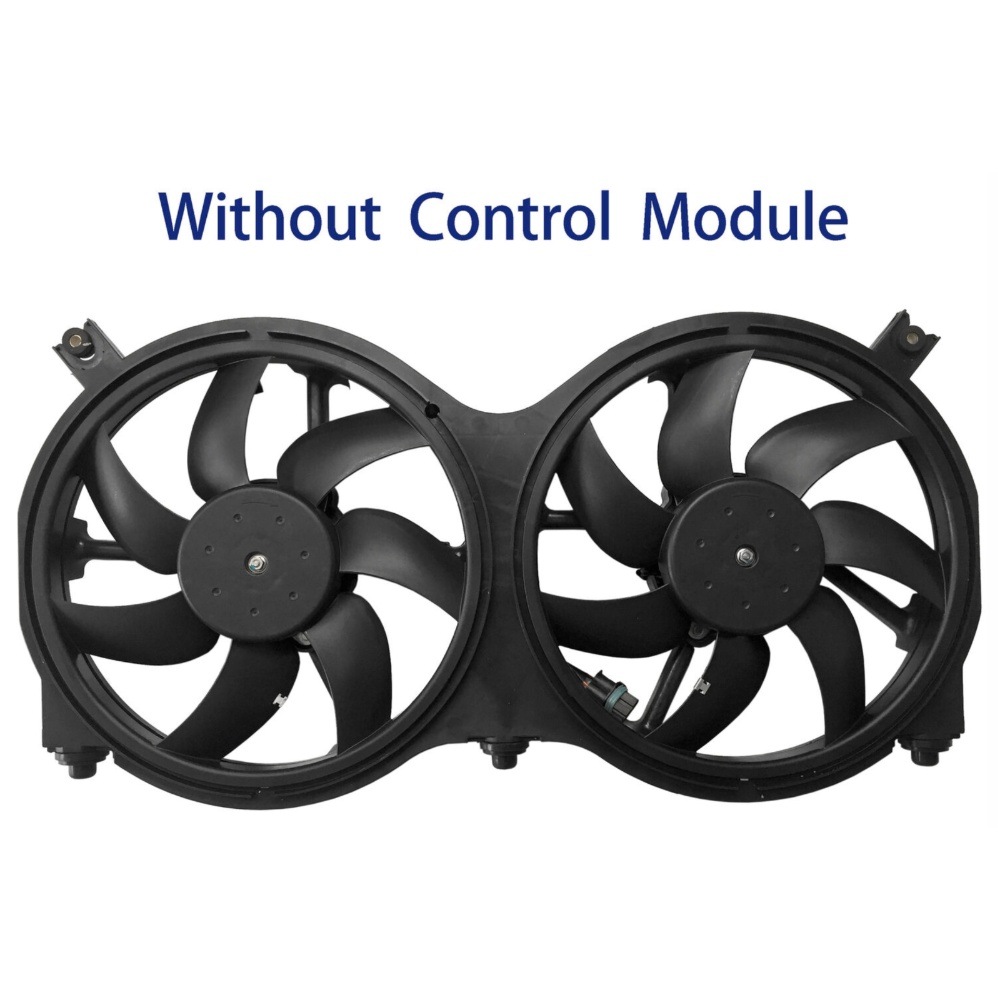 Radiator & Condenser Fan W/o Module For 13 JX35 14-19 QX60 13-18 Pathfinder