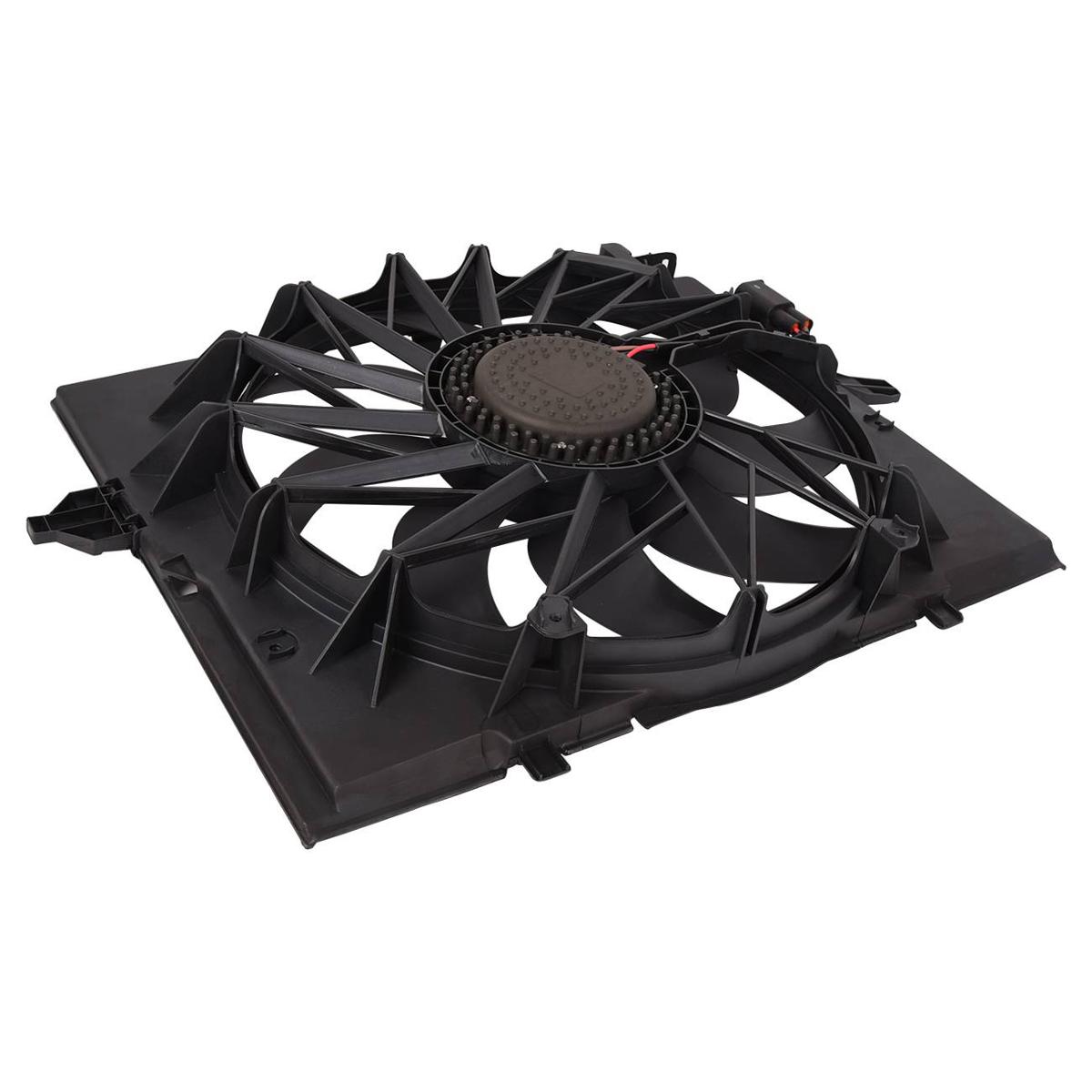 For 525 528 530 545 645 750 E60 E63 E64 E65 Radiator Cooling Fan Assembly
