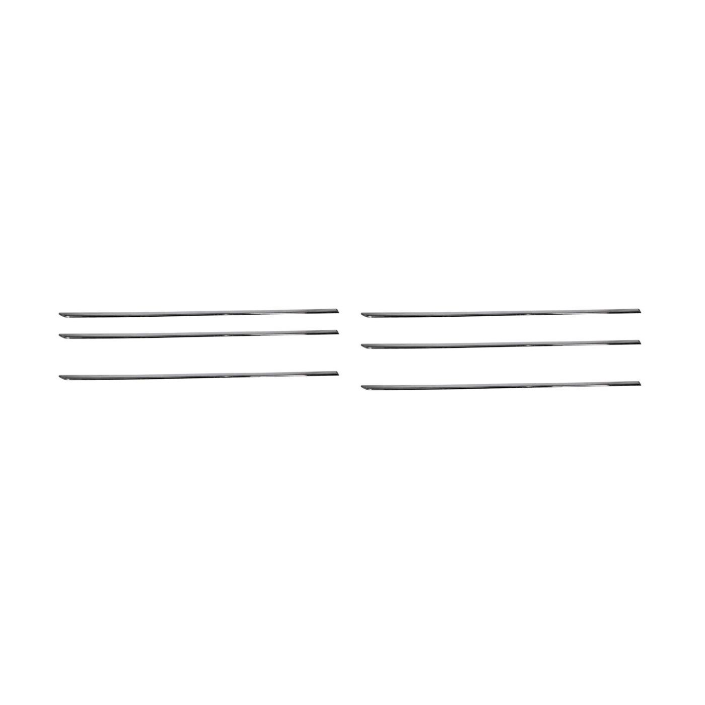 6 Sets Of - Door Molding And Beltlines Rear Driver Left Side For Benz C-Class Left