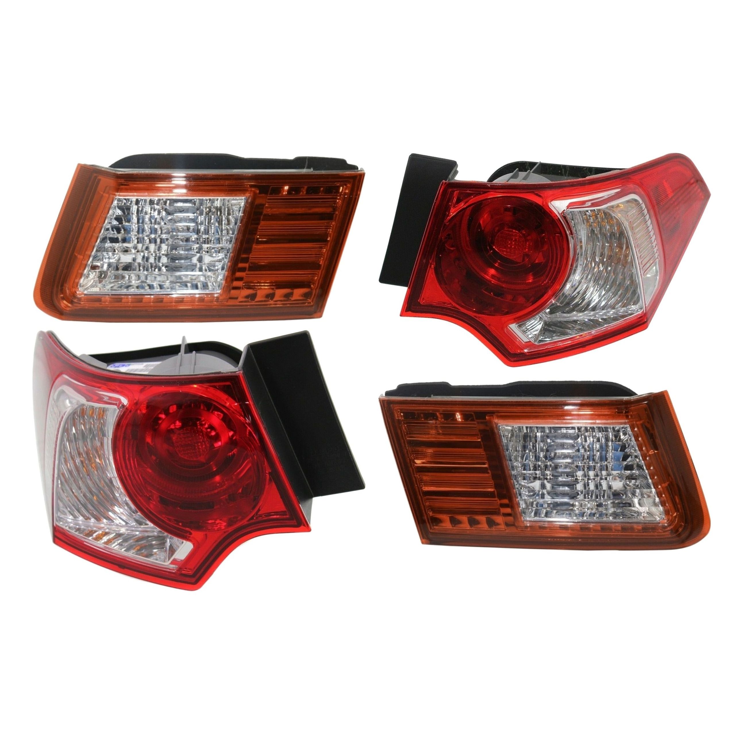 Tail Light For 09-10 TSX Base Sedan 10 TSX V6 Sedan Driver And Passenger Side