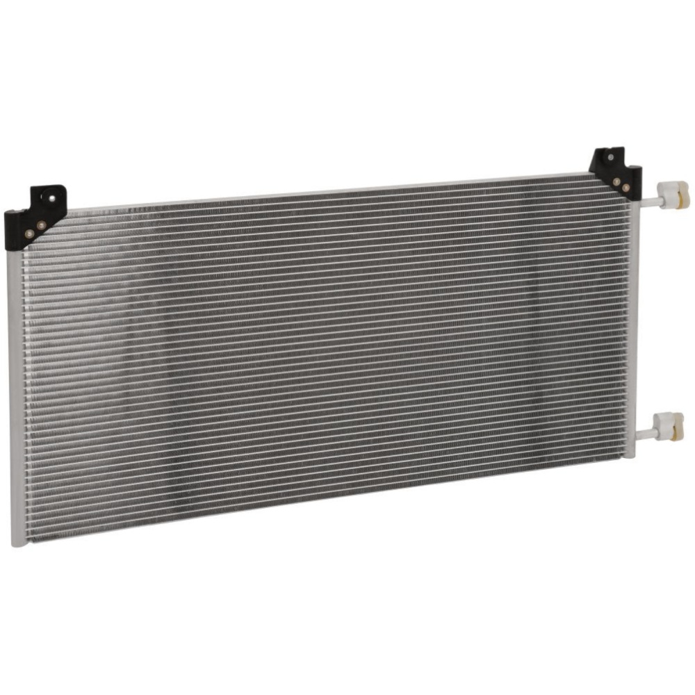 AC Condenser For 02-04 Cadillac Escalade 99-04 Chevrolet Silverado 2500 Aluminum