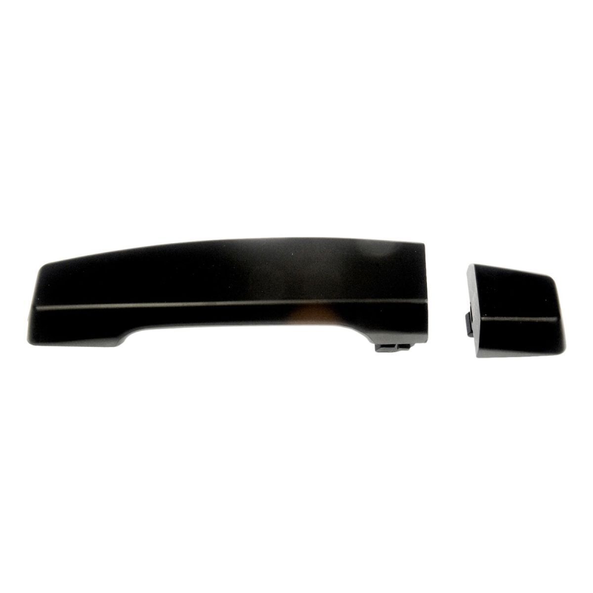 Door Handles Outer Black Textured W/ Trim Rear Pair Set For Nissan Crew Cab