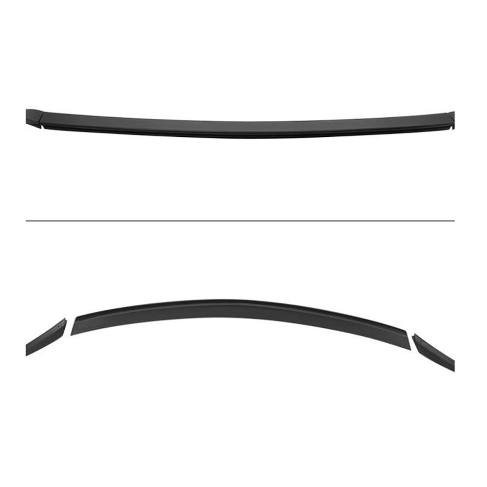 Fits 08-14 Benz C-Class W204 B Style Sedan 4Dr 4Door Unpainted ABS Trunk Spoiler