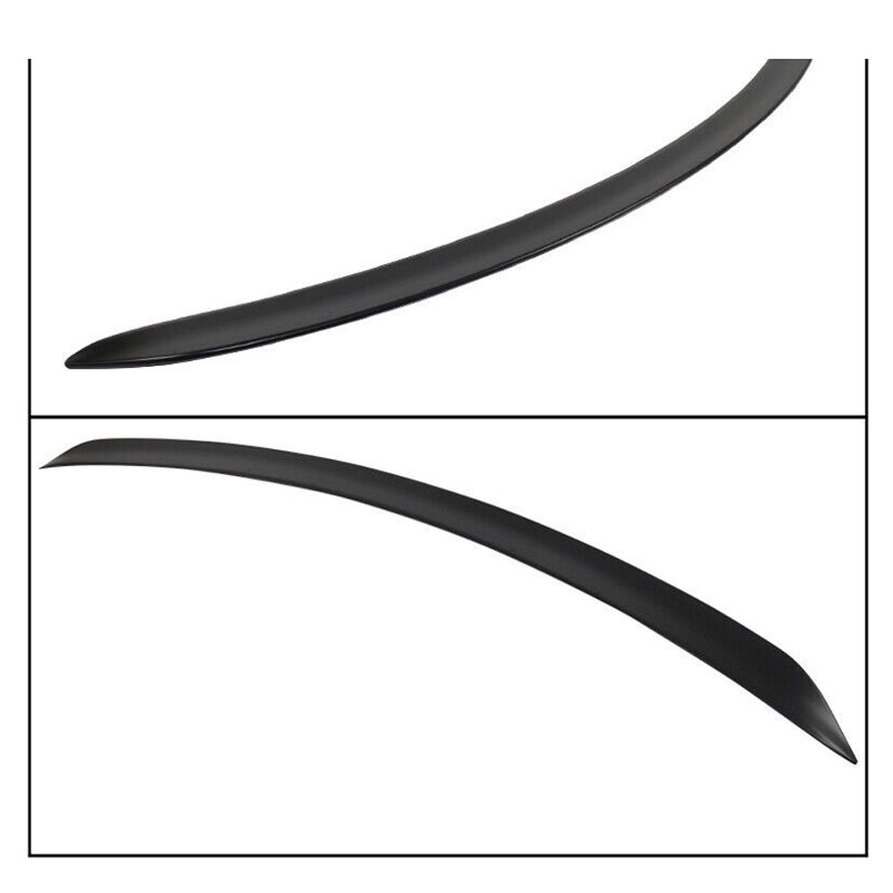 Fits 17-21 Benz E Class W213 Sedan 4-Door AMG Rear Trunk Spoiler Lip Wing - ABS