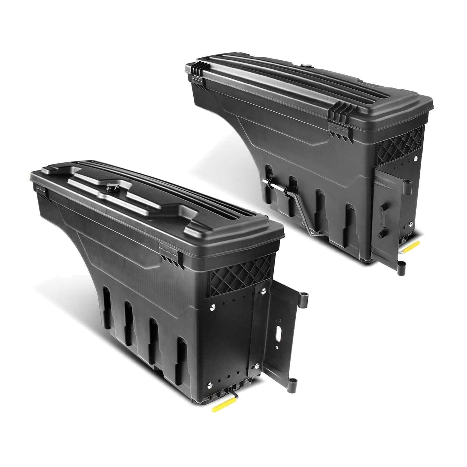2x Left &Right Truck Bed Storage Box ToolBox For Nissan Frontier 2005-2019 Titan