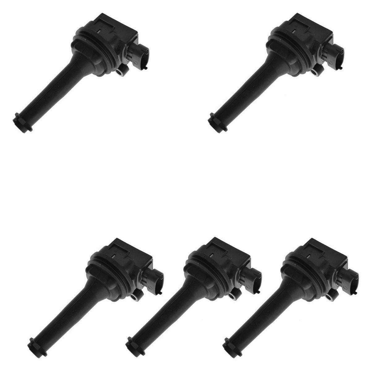 Ignition Coil Set Of 5 L5 Kit For Volvo 2.8L 2.9L 2.3L 2.4L 2.5L