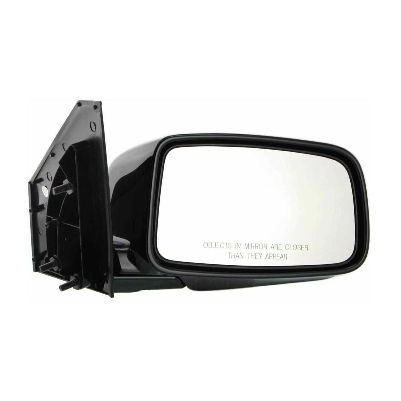 NEW RH SIDE BLACK MANUAL FOLDING FITS MITSUBISHI LANCER SEDAN ES MODEL MI1321124