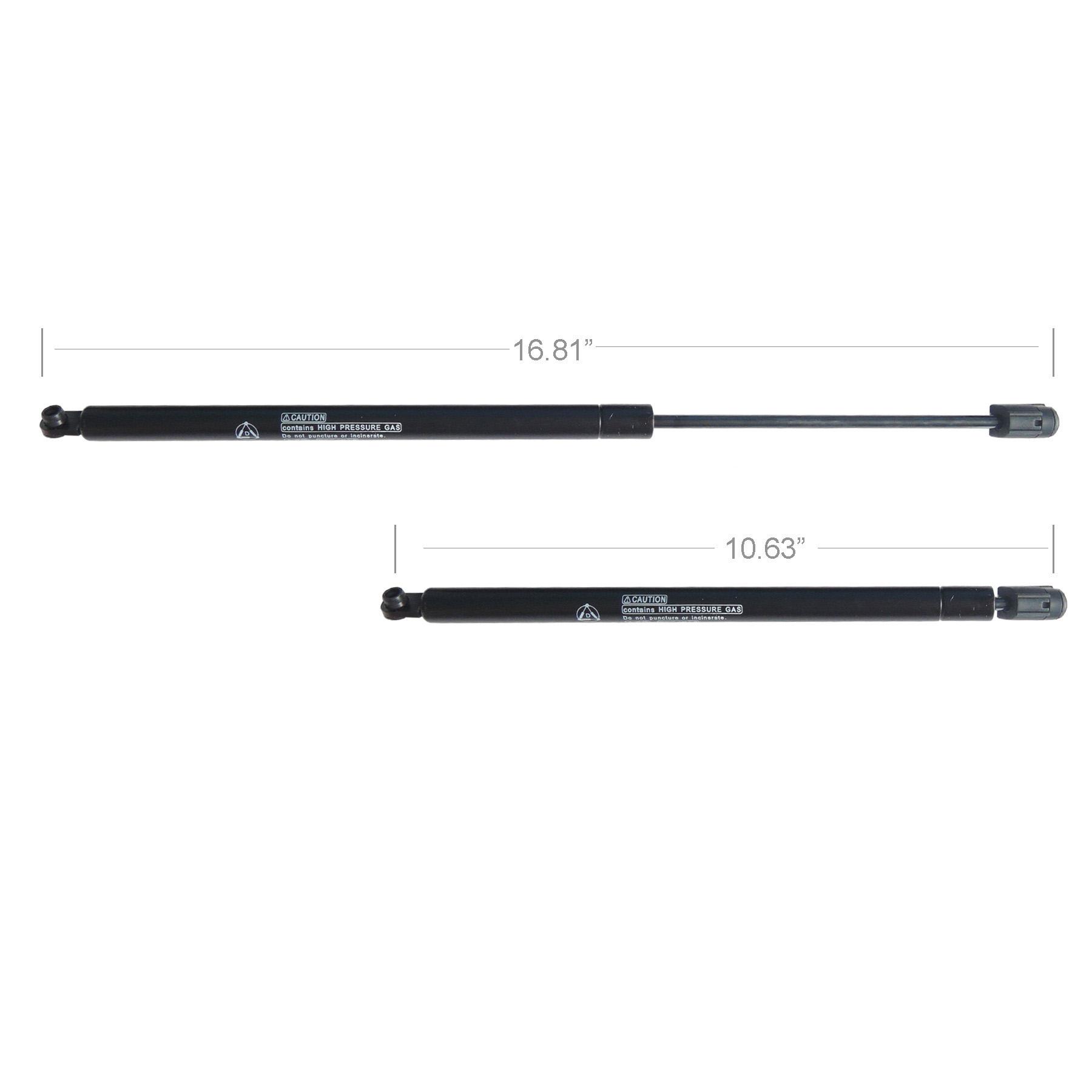 2 Sets Of - Rear Window Glass Gas Lift Supports Strut Shocks Fit Ford Mercury Mazda