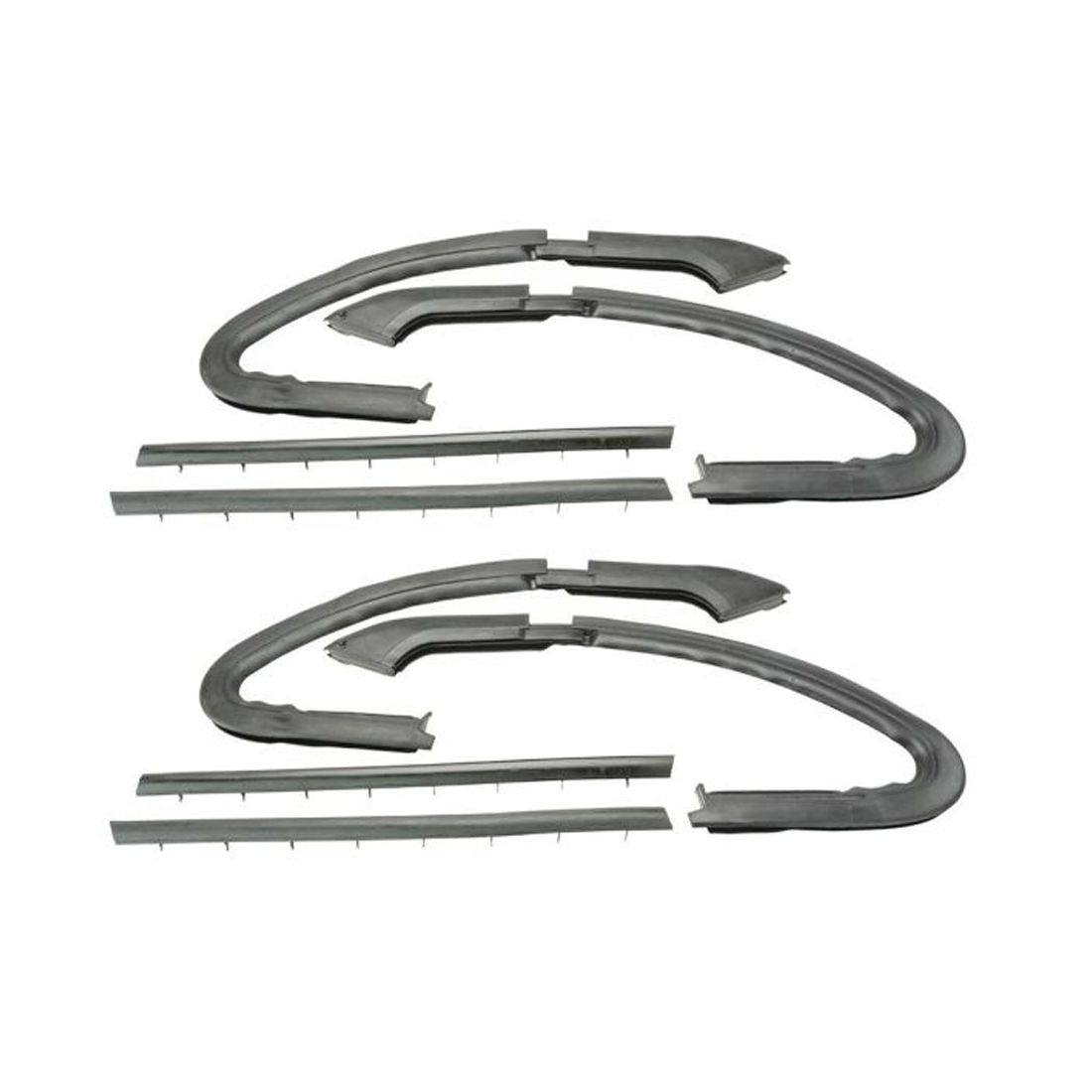2 Sets Of - Vent Glass Weatherstrip Seal Kit Set For 1981-1985 Chevrolet GMC Pickup