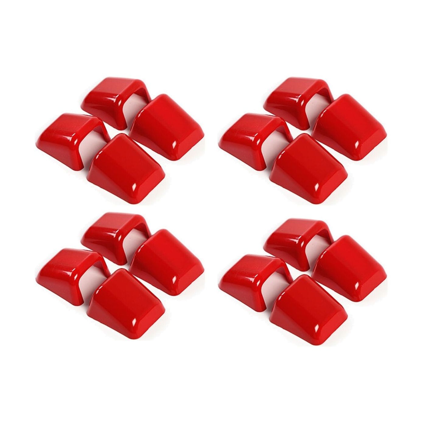 4 Sets Of - Interior Roof Top Grab Handle Decoration Cover Trim