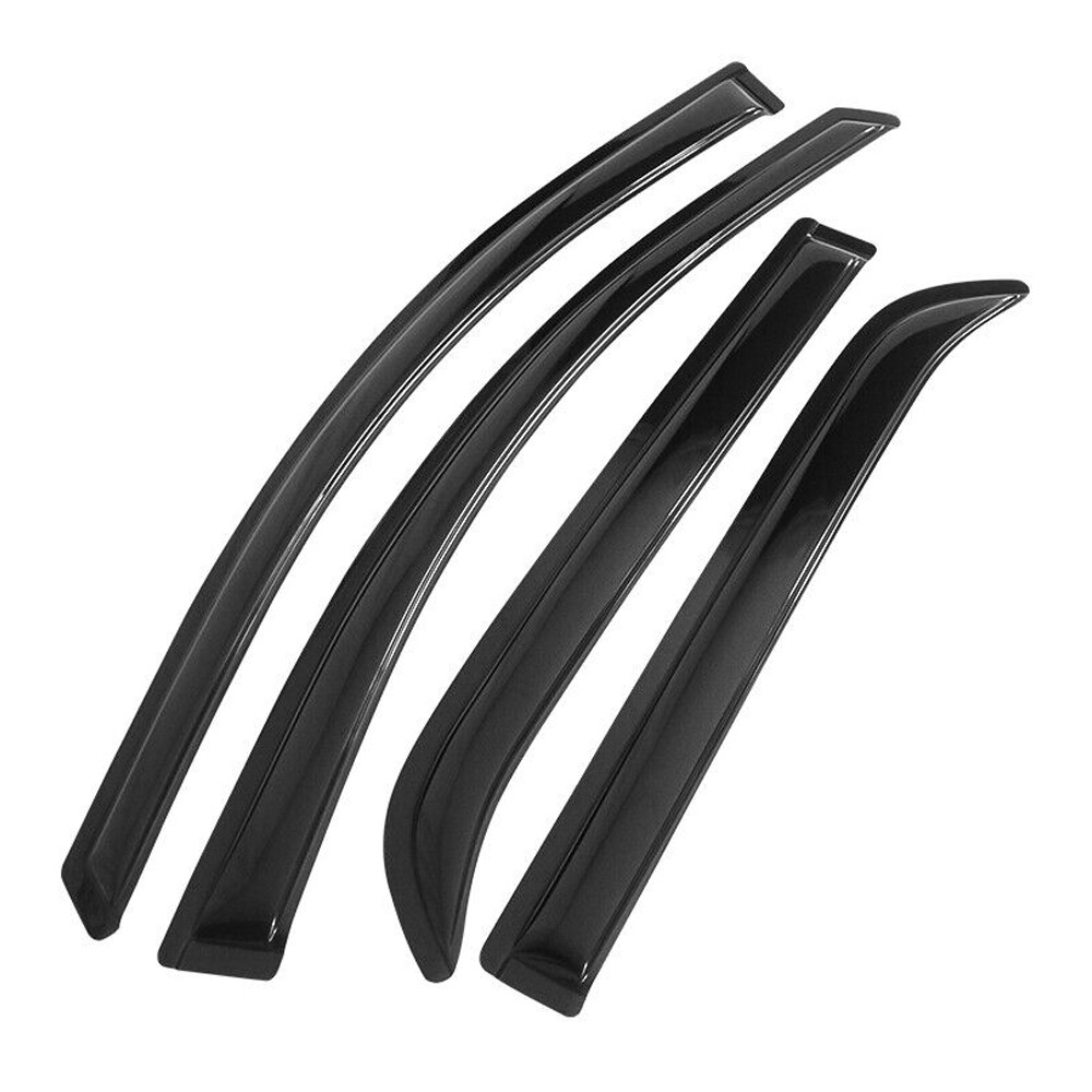 2 Sets Of - Fits 07-20 GMC Acadia 07-10 Saturn Outlook Window Visors Rain Sun Guard