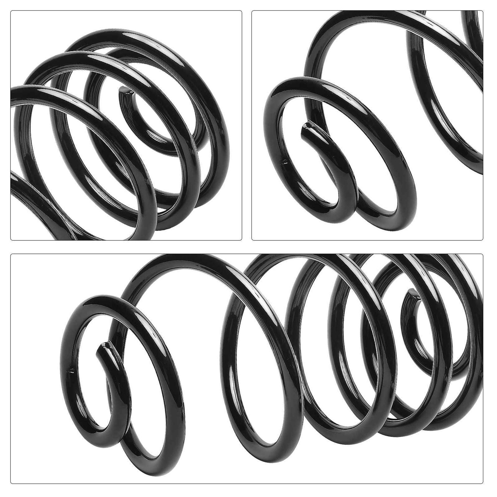 2Pcs Rear Coil Springs For Chevy Malibu Buick Regal Olds Cutlass Pontiac LeMans