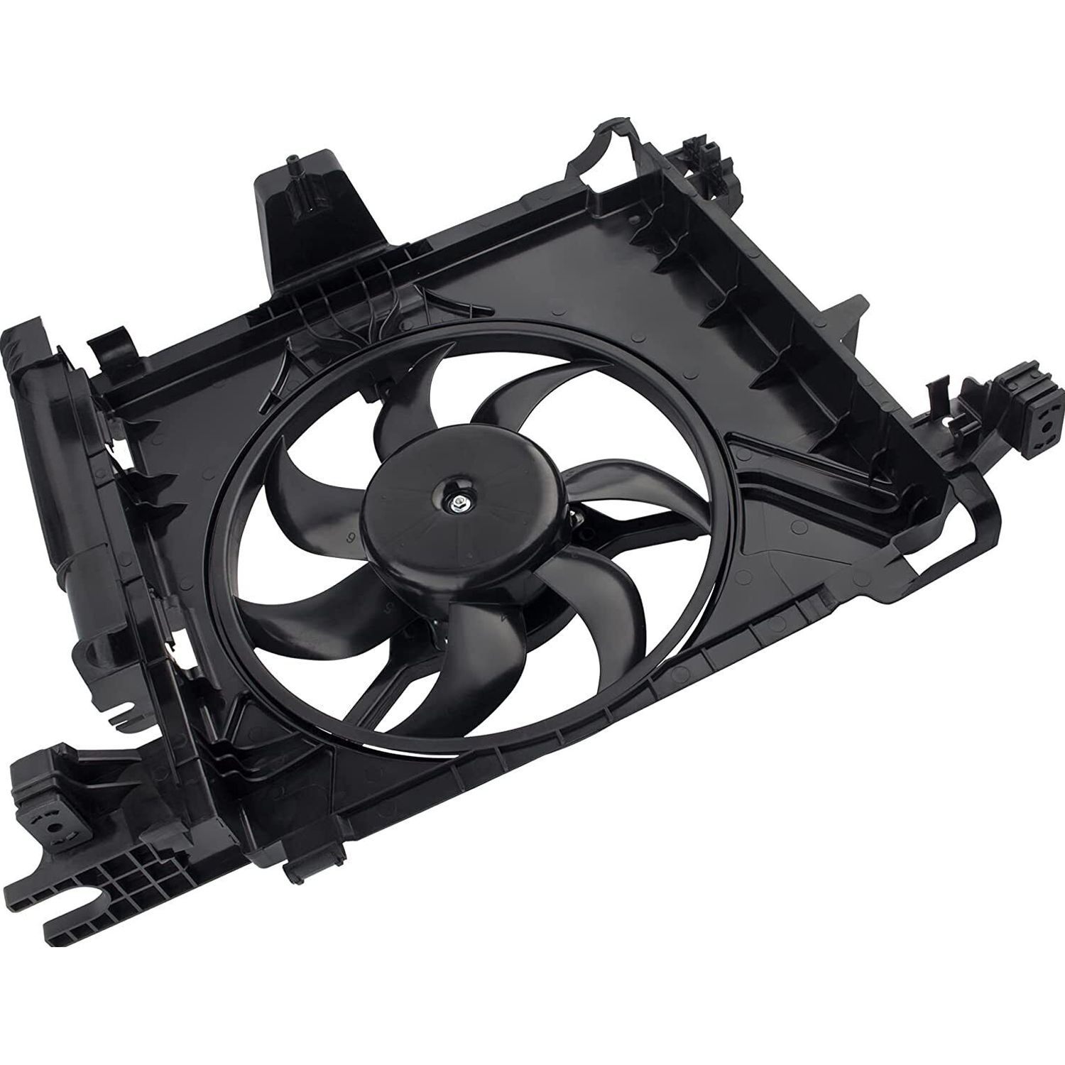 Radiator Condenser Cooling Fan Assembly For 07-15 Fortwo Coupe Car 0002009323