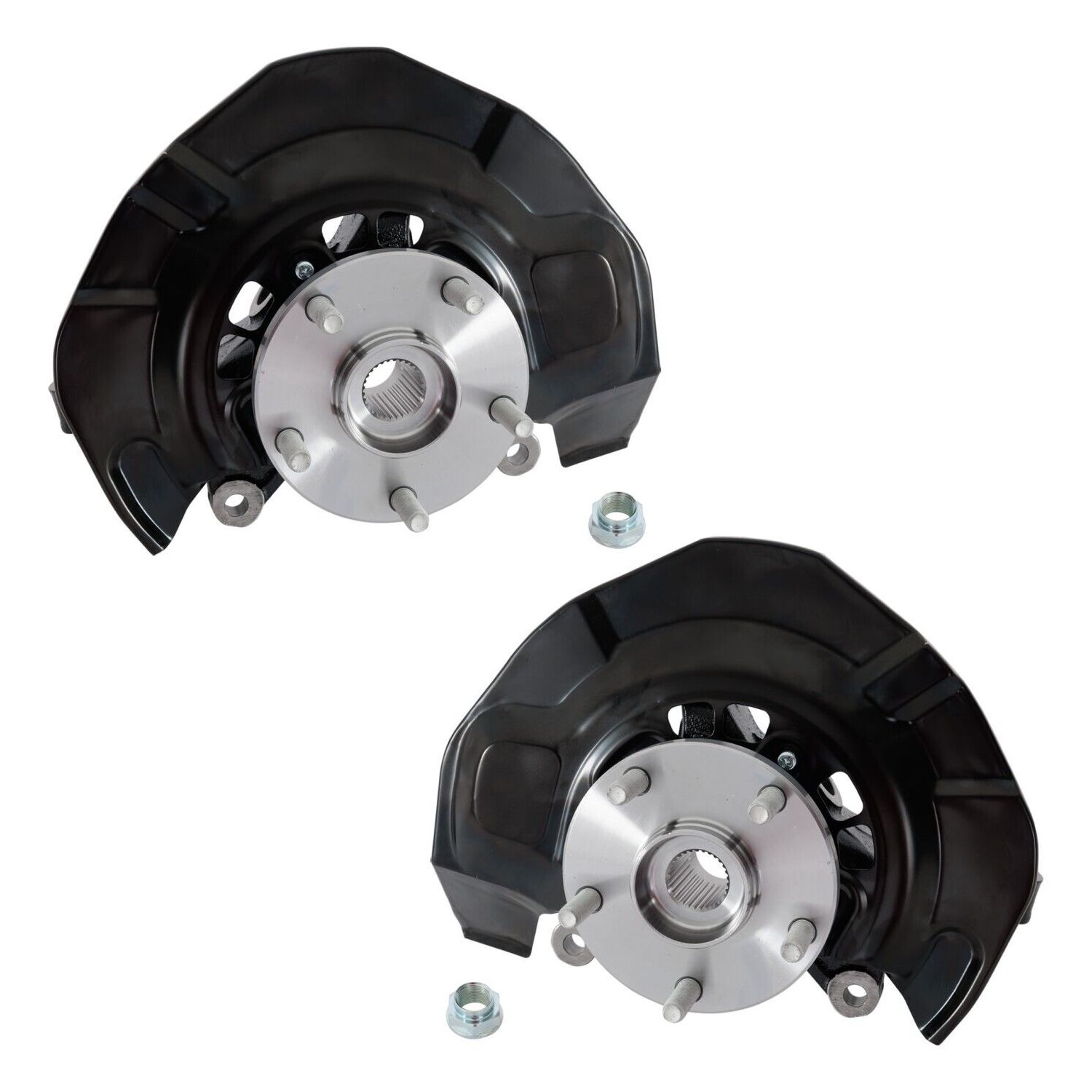 For 04-06 ES330 Pair Set Of 2 Knuckles Front Driver & Passenger Side Left Right