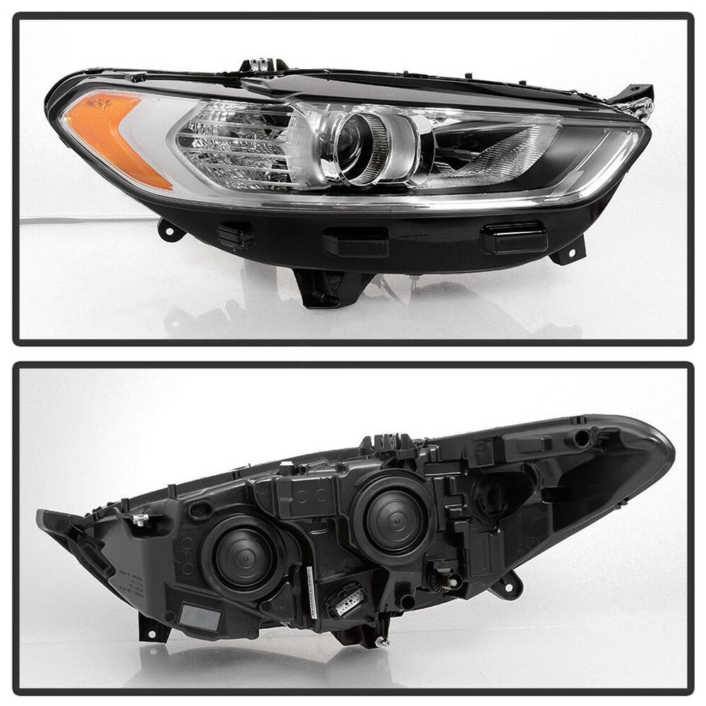 ! 2013-2016 Ford Fusion Headlight Light Passenger Right Side Halogen 13-16