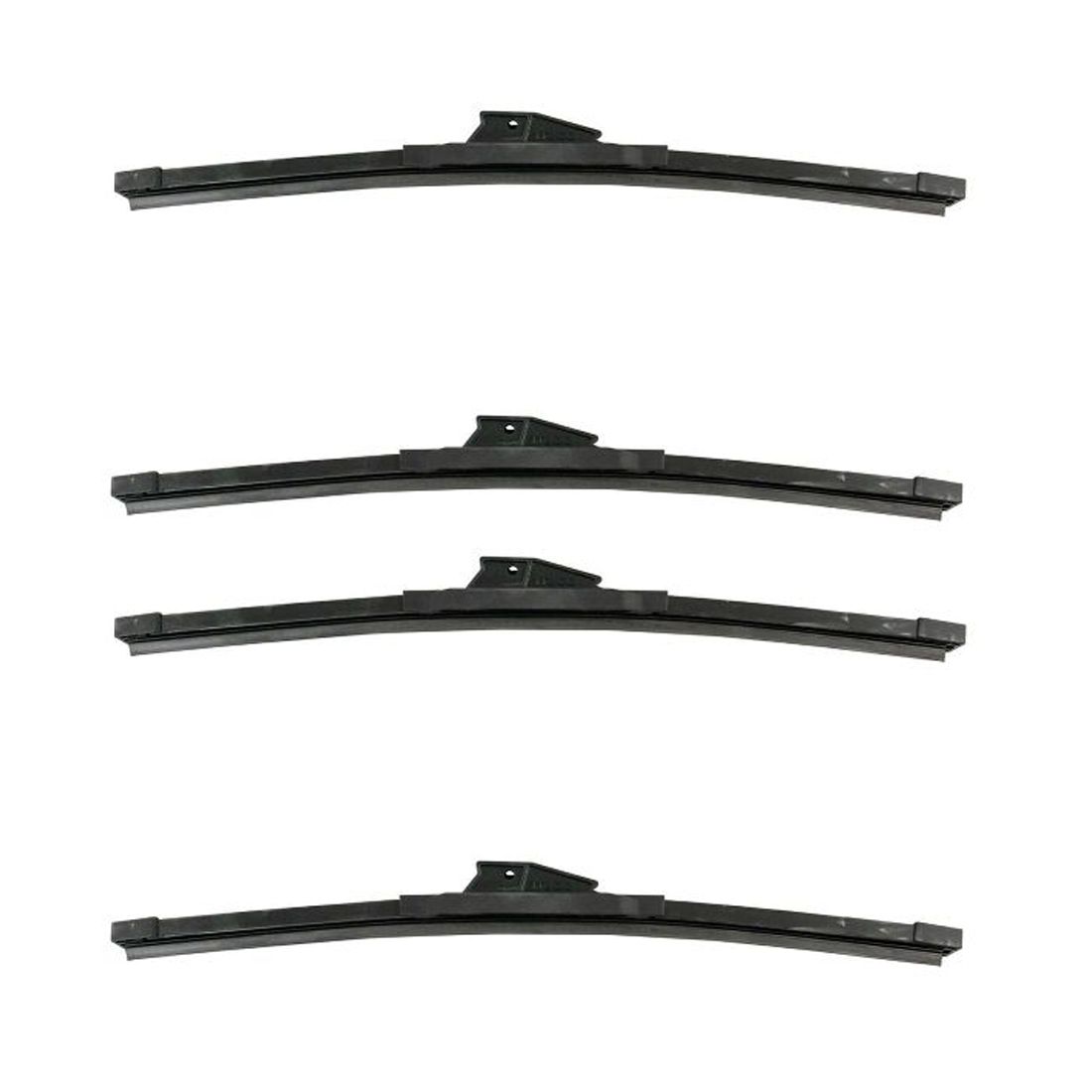 2 Sets Of - Ice Windshield Wiper Blade Driver & Passenger Front