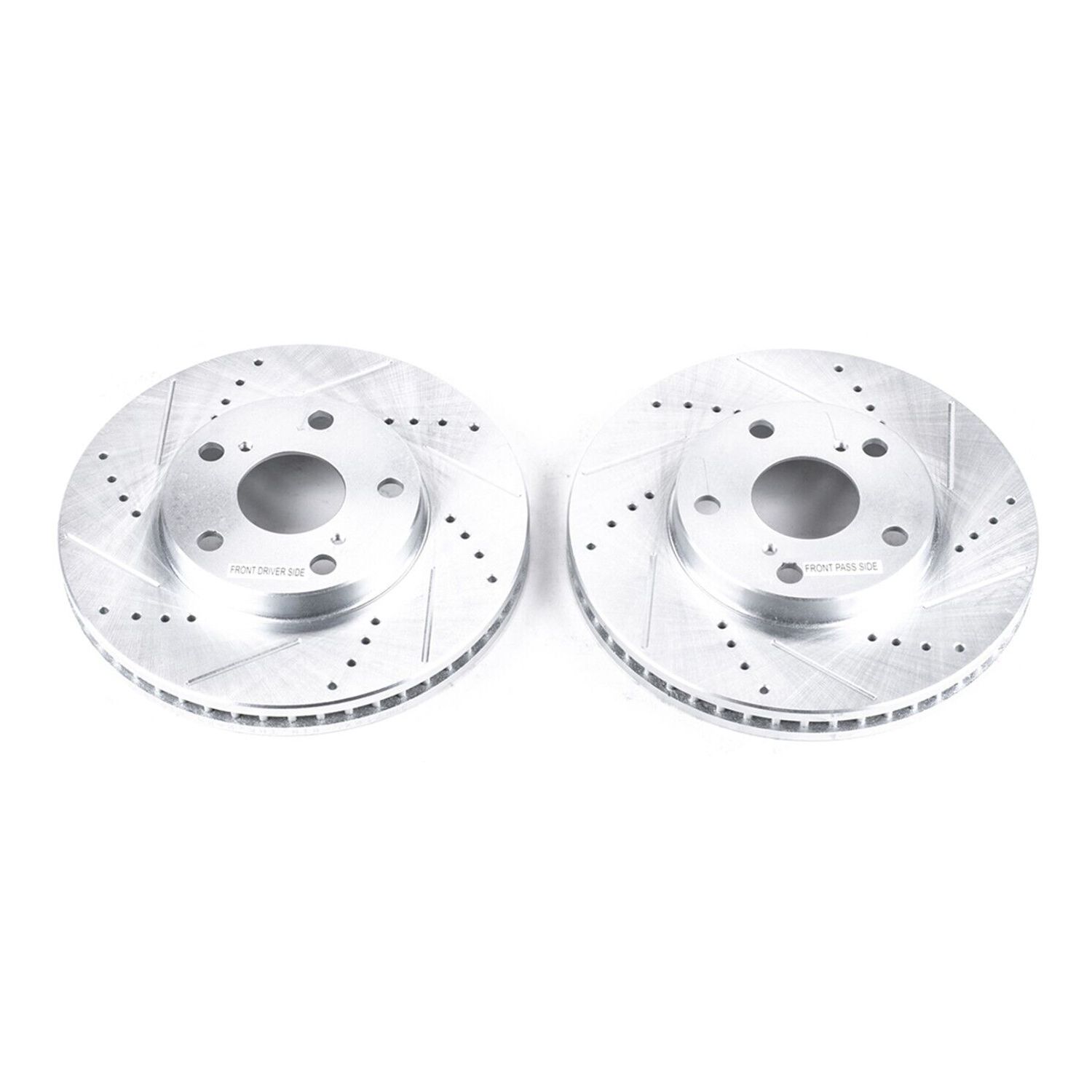JBR712XPR Brake Discs 2-Wheel Set Front For Toyota Camry Sienna Avalon