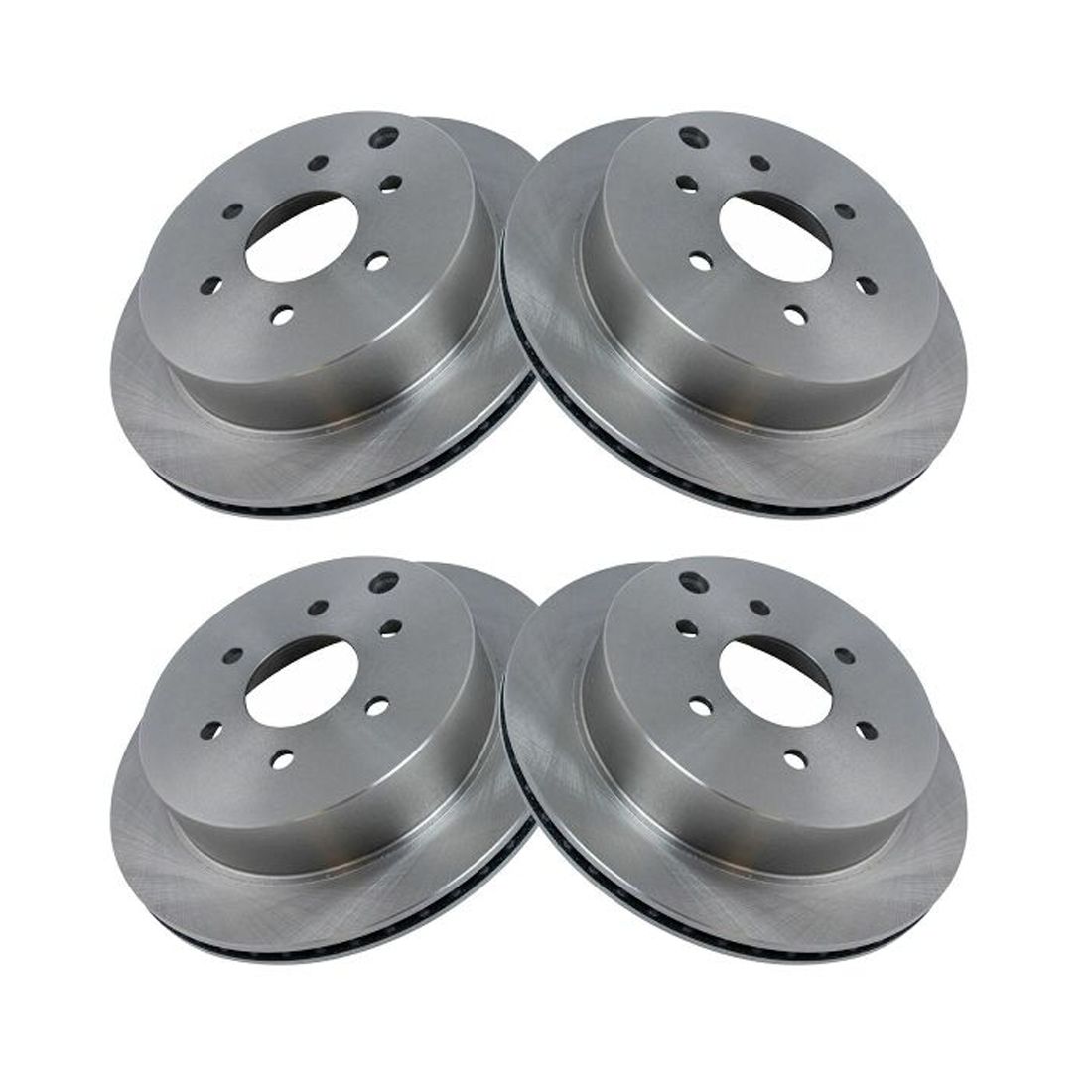 4 PCS - Rear Brake Rotor Left/Right Set For Equator Frontier Xterra