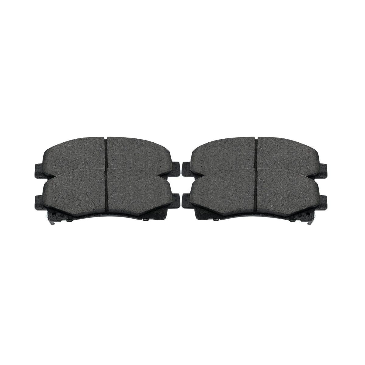 Front Ceramic Brake Pad Kit For 2012-2014 Honda Ridgeline Crew Cab Pickup V6
