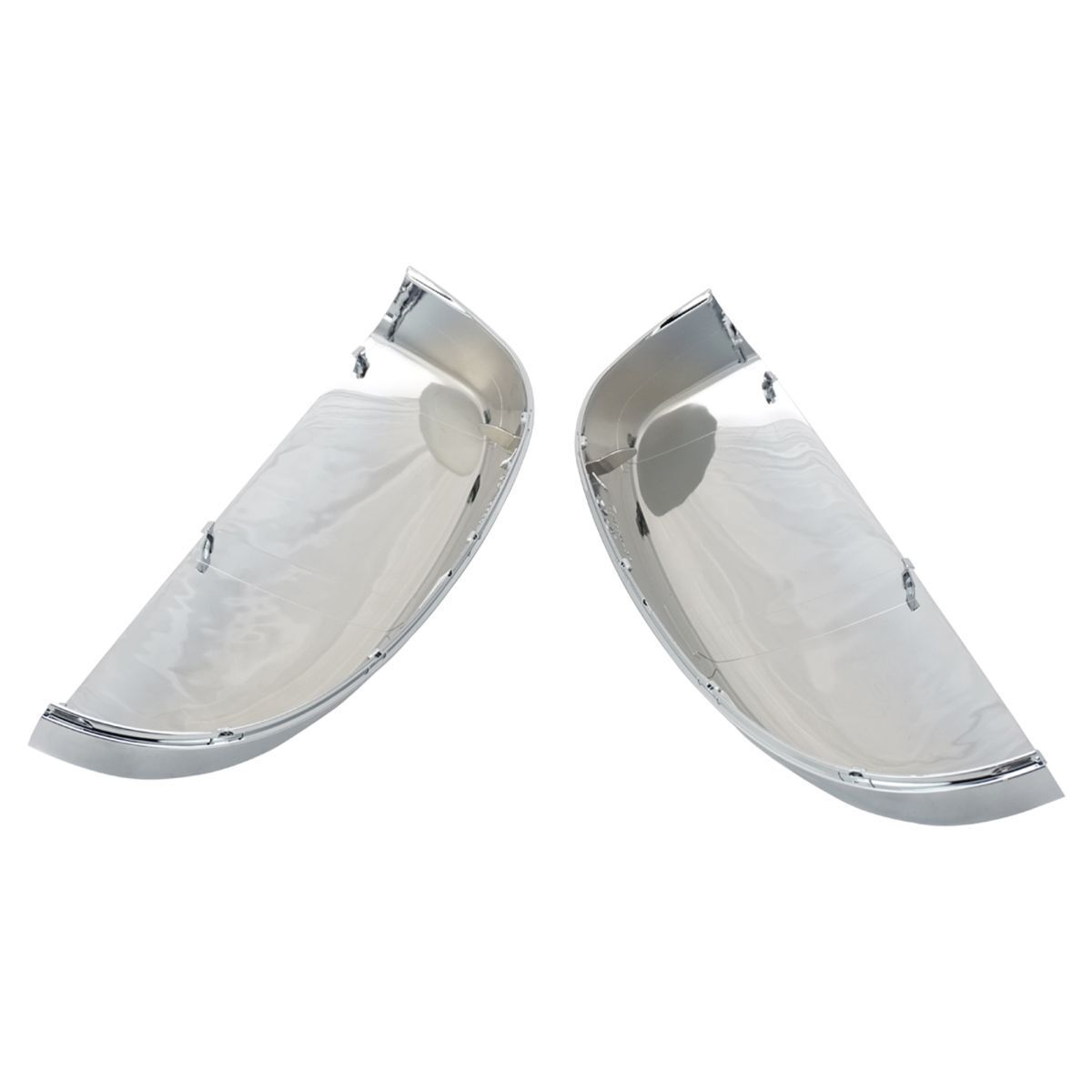 Chrome Mirror Caps Left/Right Pair Set For Cadillac Chevrolet GMC Truck