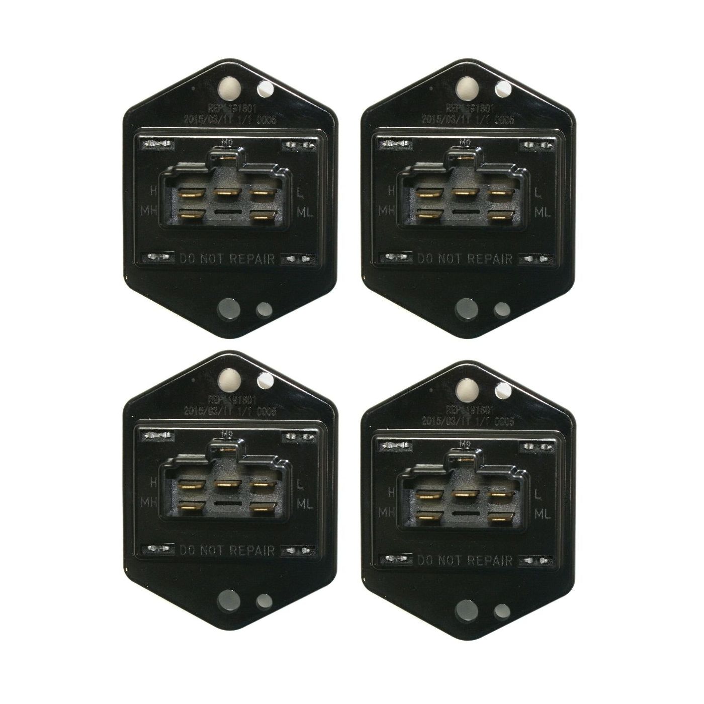 4 Sets Of - Blower Motor Resistor For 1992-2004 Amigo Passport Rodeo Rodeo Sport SLX