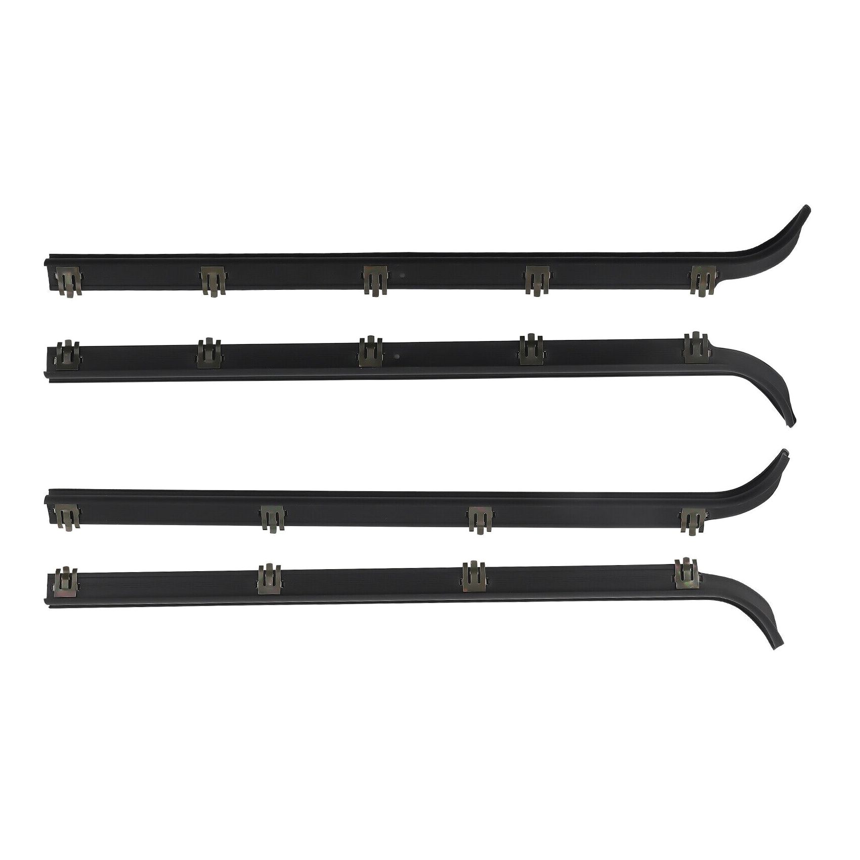 For 1987-1996 Ford Bronco Door Window Seal Belt Weather Strip