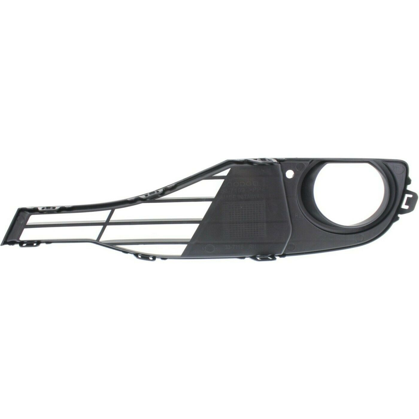 Fog Light Trims Driving Lamp 2pcs Driver & Passenger Side For BMW Pair