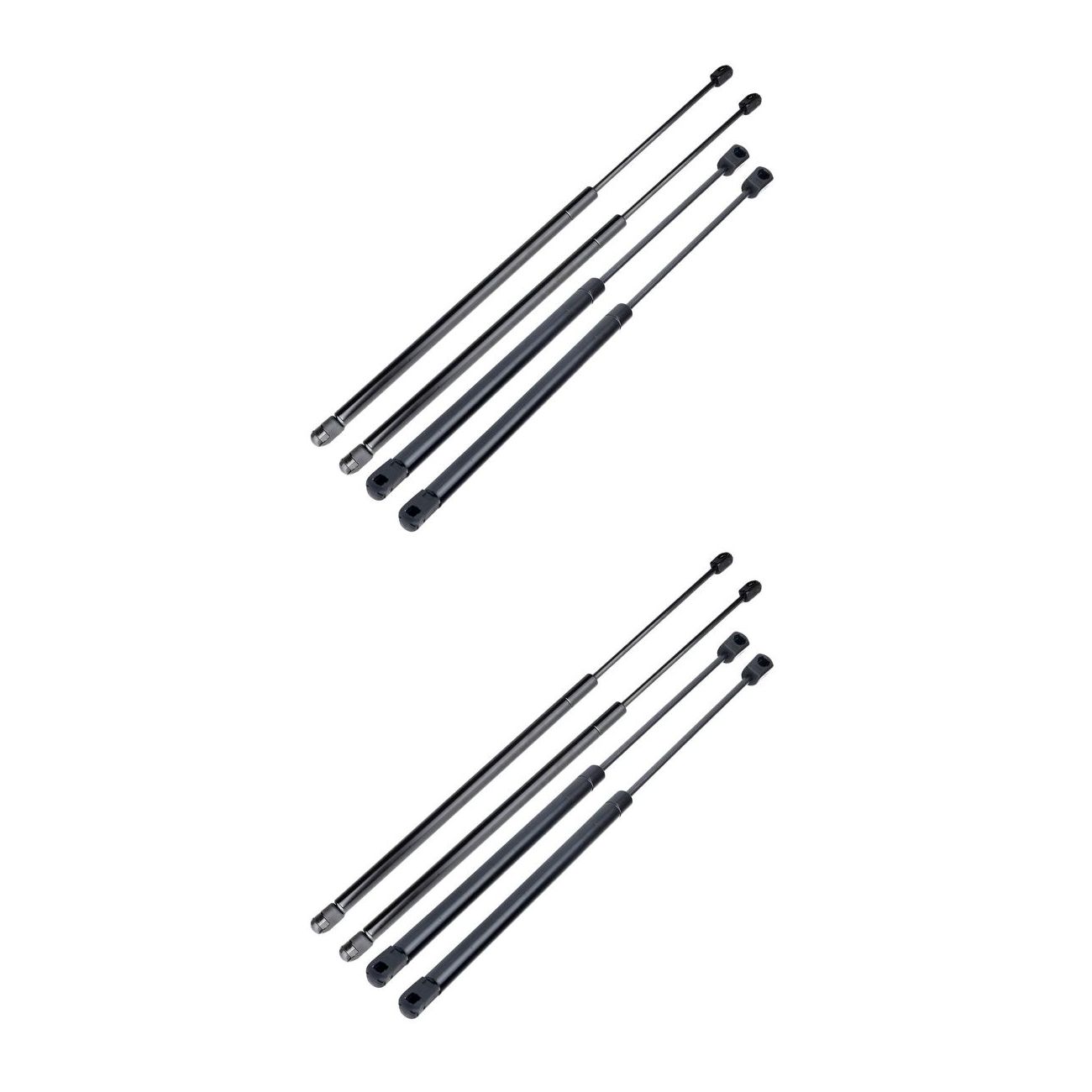 8 PCS - Liftgate & Window Lift Supports For Escalade Suburban Tahoe Yukon