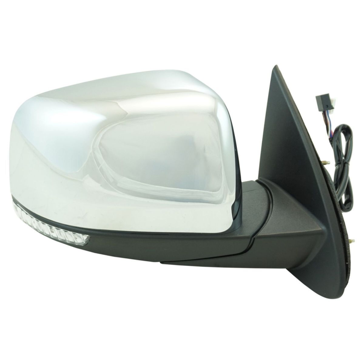 Mirror Power Heated Signal Memory Chrome Passenger Side Right For Durango