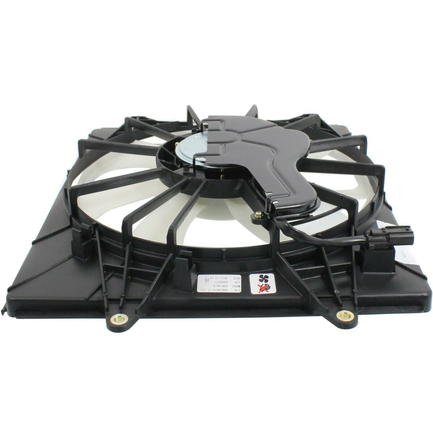 A/C Condenser Cooling Fan For Honda 11-17 Odyssey Mini Passenger Van Right Side