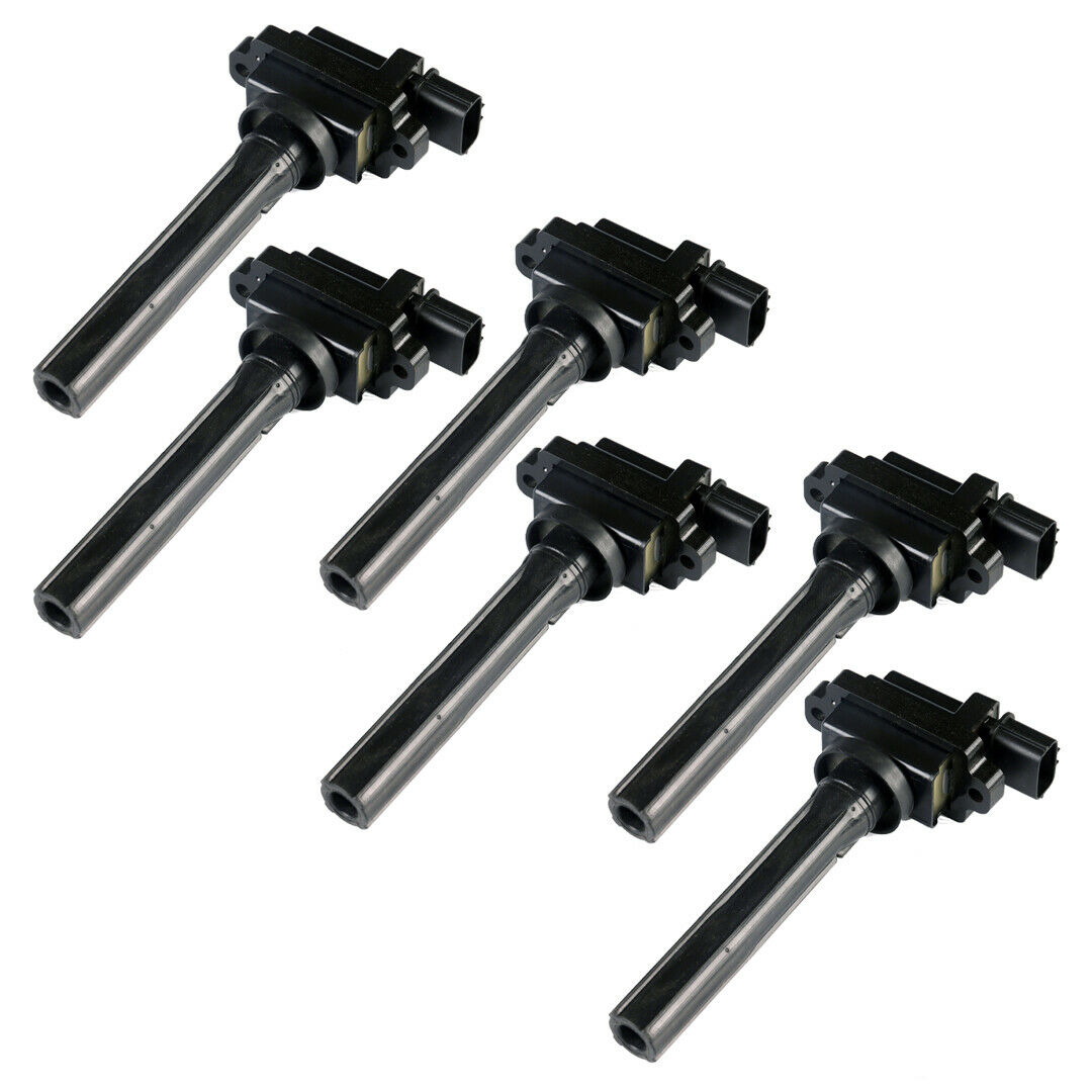 Set Of 6 Ignition Coil For Chevrolet Suzuki I4 1.8l L 2.0L 2.3L 2.5L V6 UF237