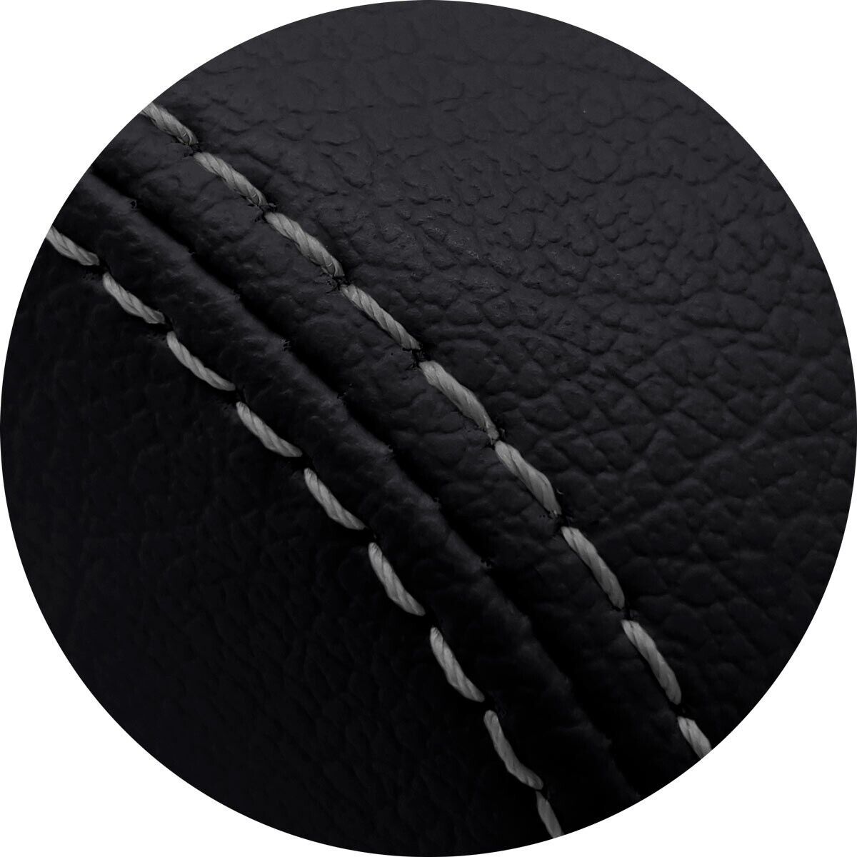 Console Lid Armrest Cover Leather For Chevrolet Trailblazer 02-09 Gray Stitch