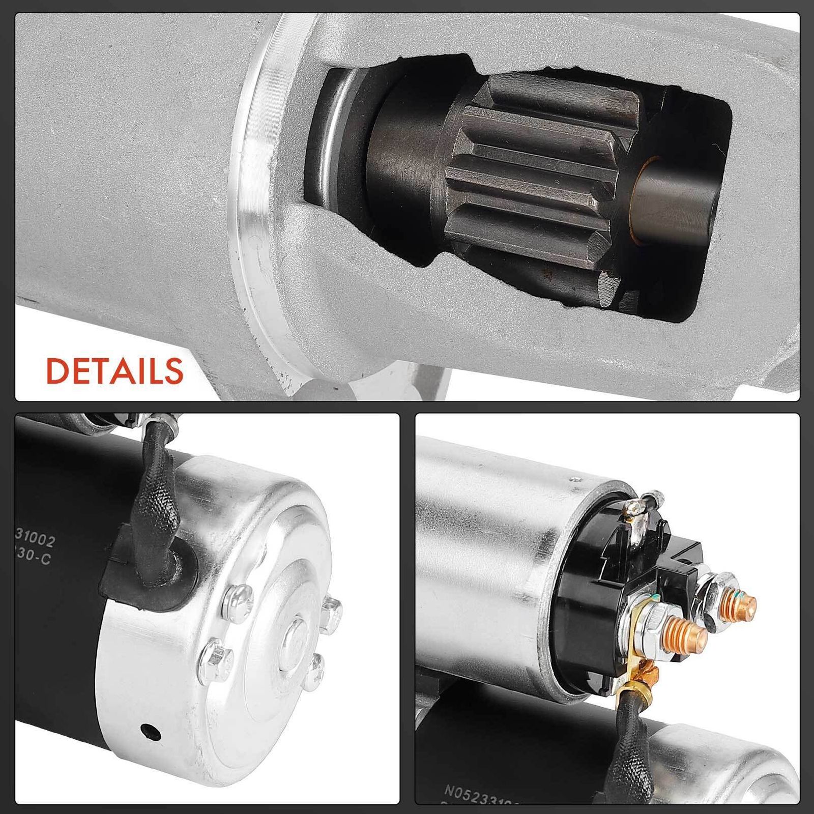Starter Motor For 2005-2006 Nissan Altima SE-R 3.5L 1.4KW/12V CCW 12T Manual