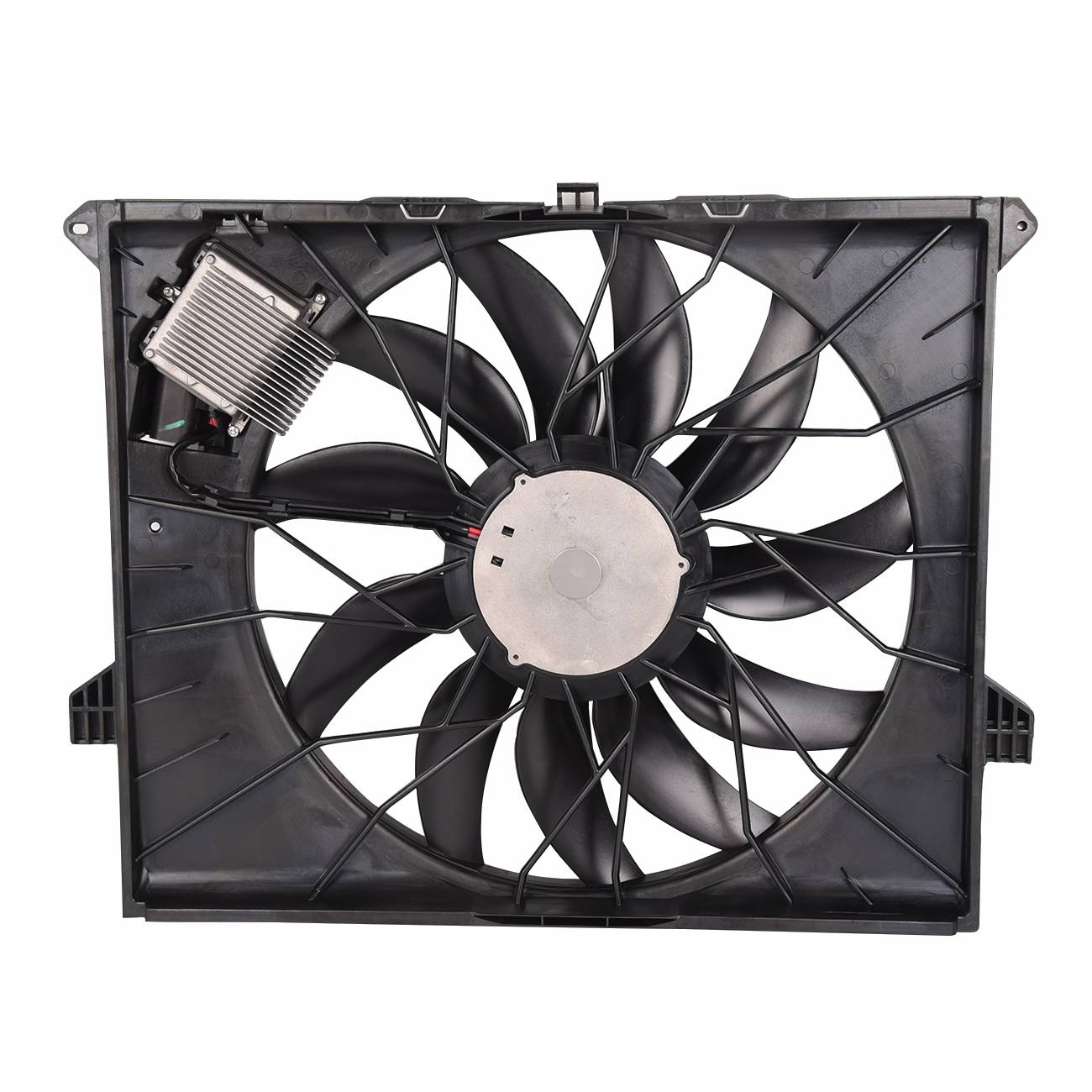 Radiator Condenser Cooling Fan Motor Assembly For Mercedes-Benz GL ML 1645000093
