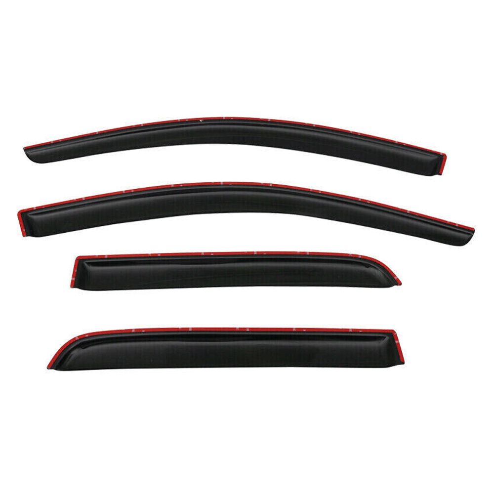 For Mitsubishi 14-21 Mirage Hatchback Window Visors Rain Sun Guard Vent 4Pc Set