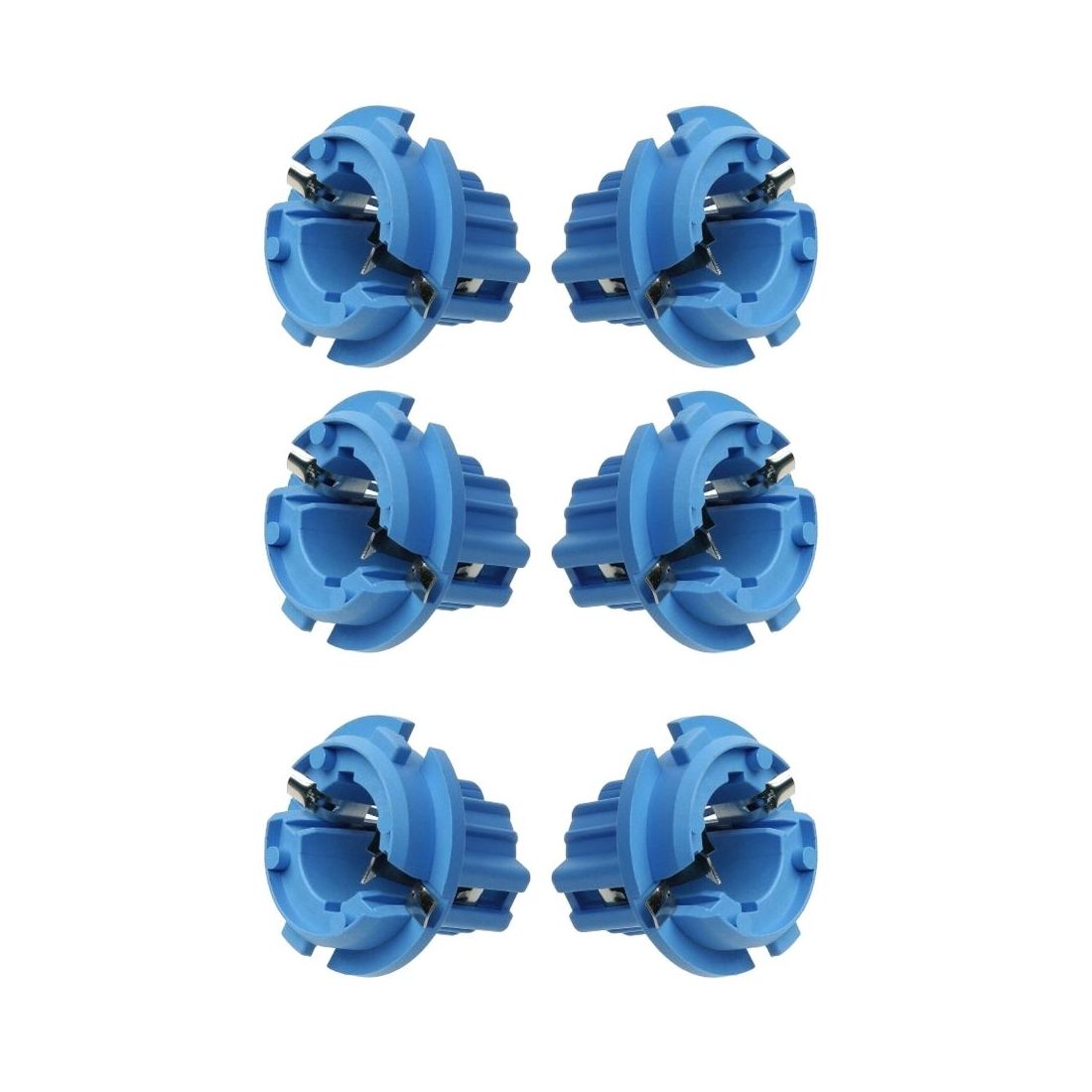 6 PCS - Set Exterior Light Bulb Socket For 1997 E420 W140 W164 R170 W210 W220 W251