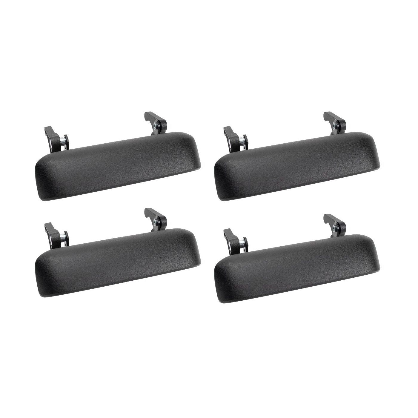 4 Sets Of - Rear Metal Tailgate Handle Textured Black For B2300 B2500 B3000 B4000