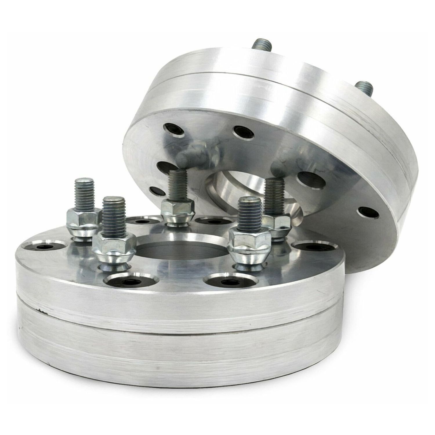 2pc 6x135 To 5x5.5 Wheel Adapters 2" Inch Use 5x5.5 Rims On 6 Lug F-150 14x1.5