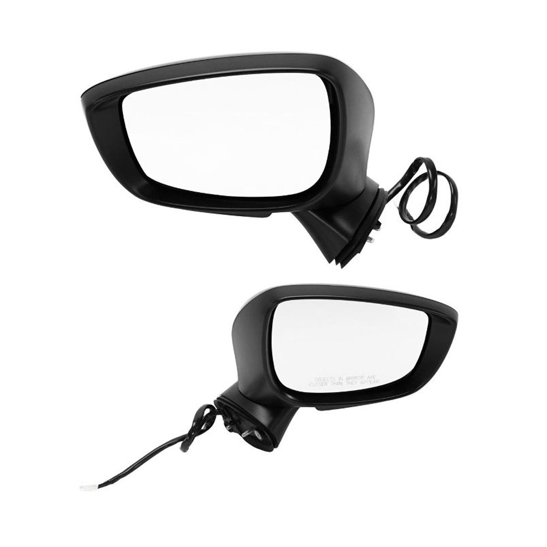 2pcs Left And Right Side KR2369121A Mirrors Heated For 2015-2016 CX-5
