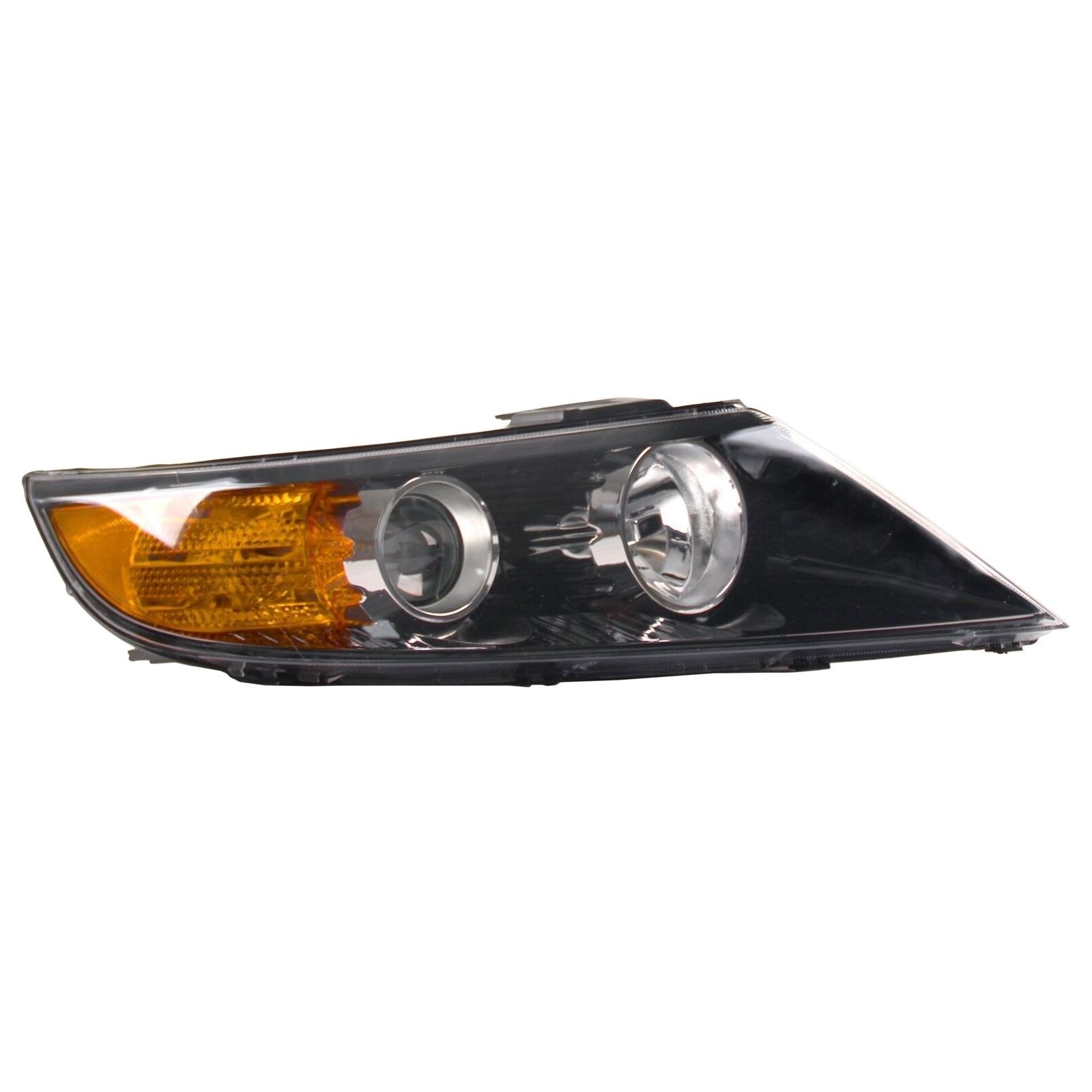 Headlight Assembly For 11-13 Sorento Sport Utility Right Clear Lens W/O Bulb