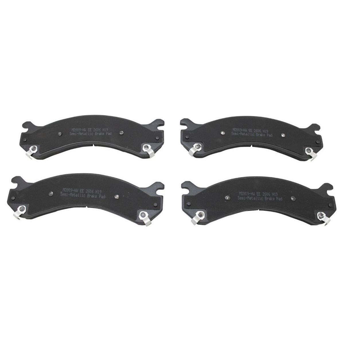 Semi Metallic Rear Brake Pad Set Kit For GMC Chevy Pickup Truck