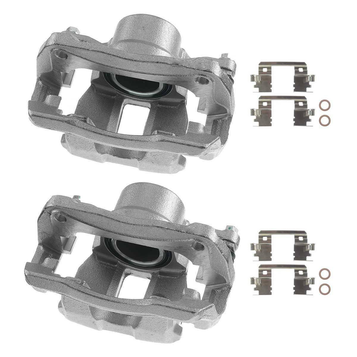 Front Left & Right Brake Calipers W/ Bracket For 13-15 Acura RDX Base 3.5L