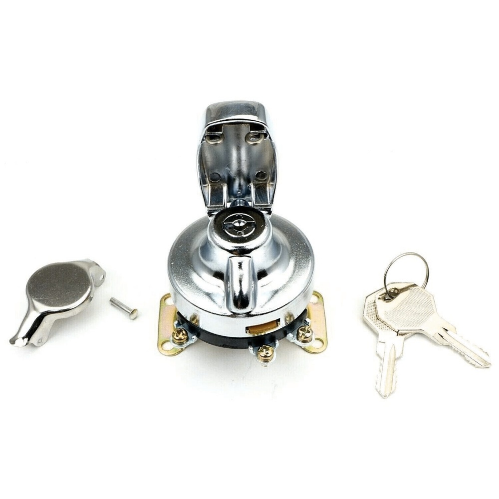 5 POST CHROME IGNITION SWITCH For Harley-Davidson 71500-36 07-64020