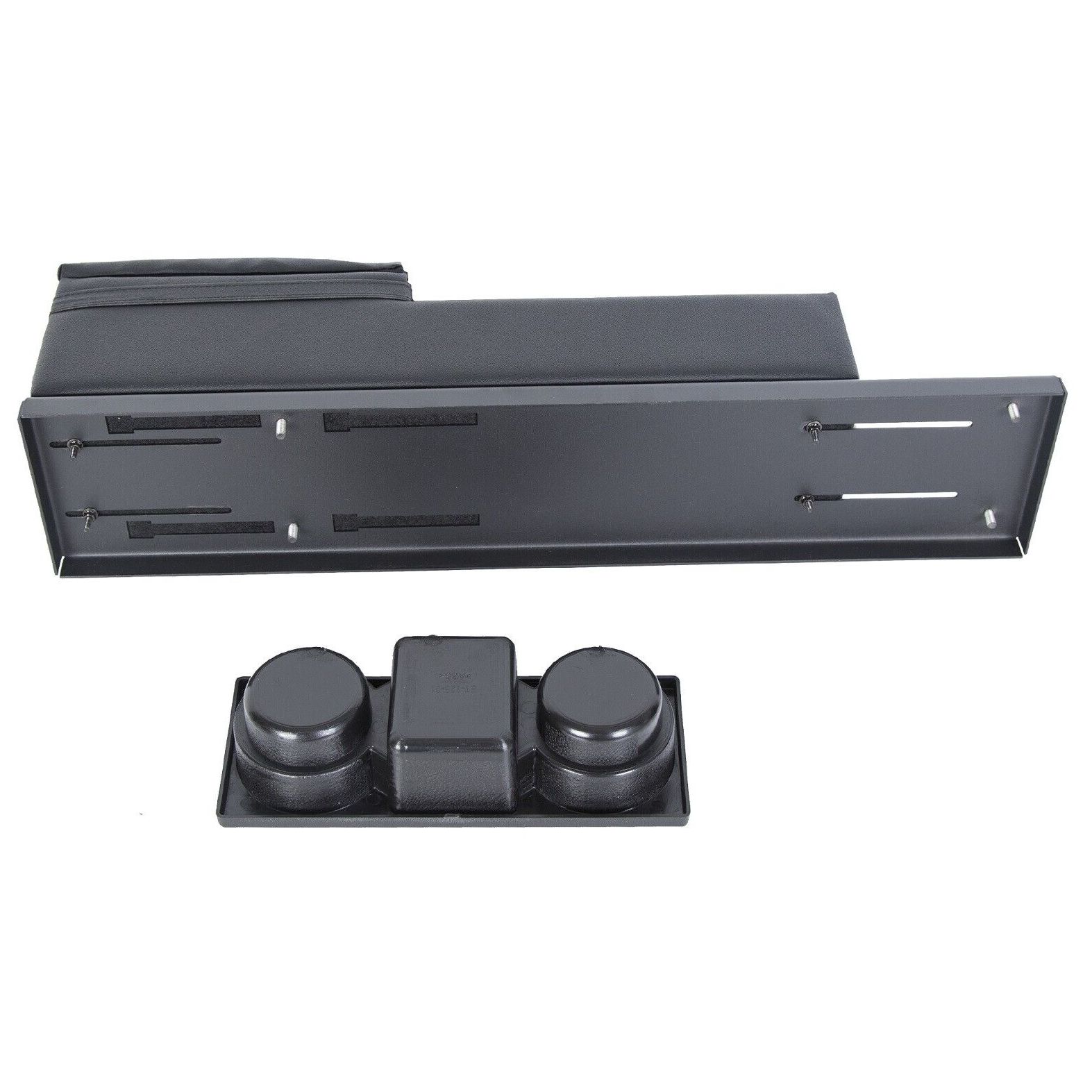 Cup Holder Center Console For 06-20 Dodge Charger Police W/ Equipment Plate