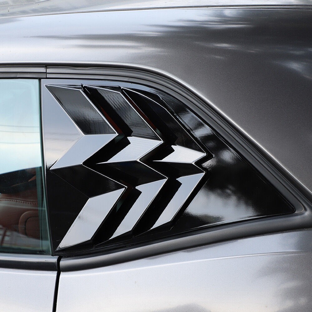 Quarter Side Window Scoop Louvers Cover Vent