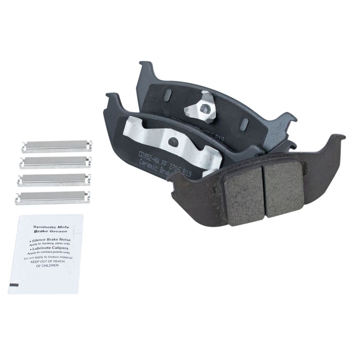 For 2003-2005 Lincoln Aviator Base Sport Utility Ceramic Brake Pads