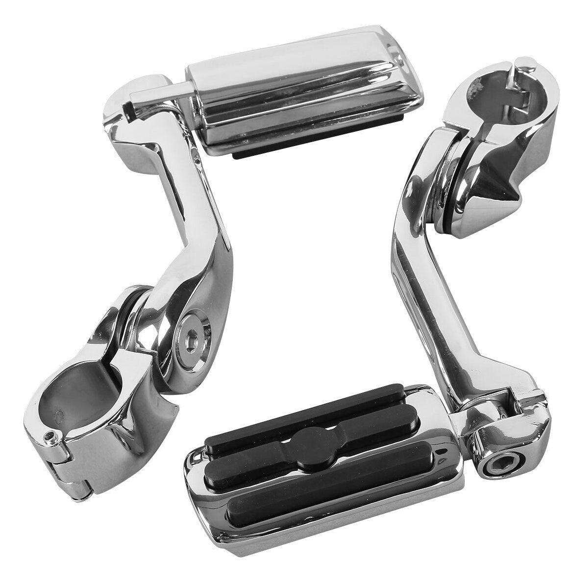 1 1/4" 1.25 Highway Foot Pegs Street Bob Low Rider For 2009 Honda VTX1800 Glide
