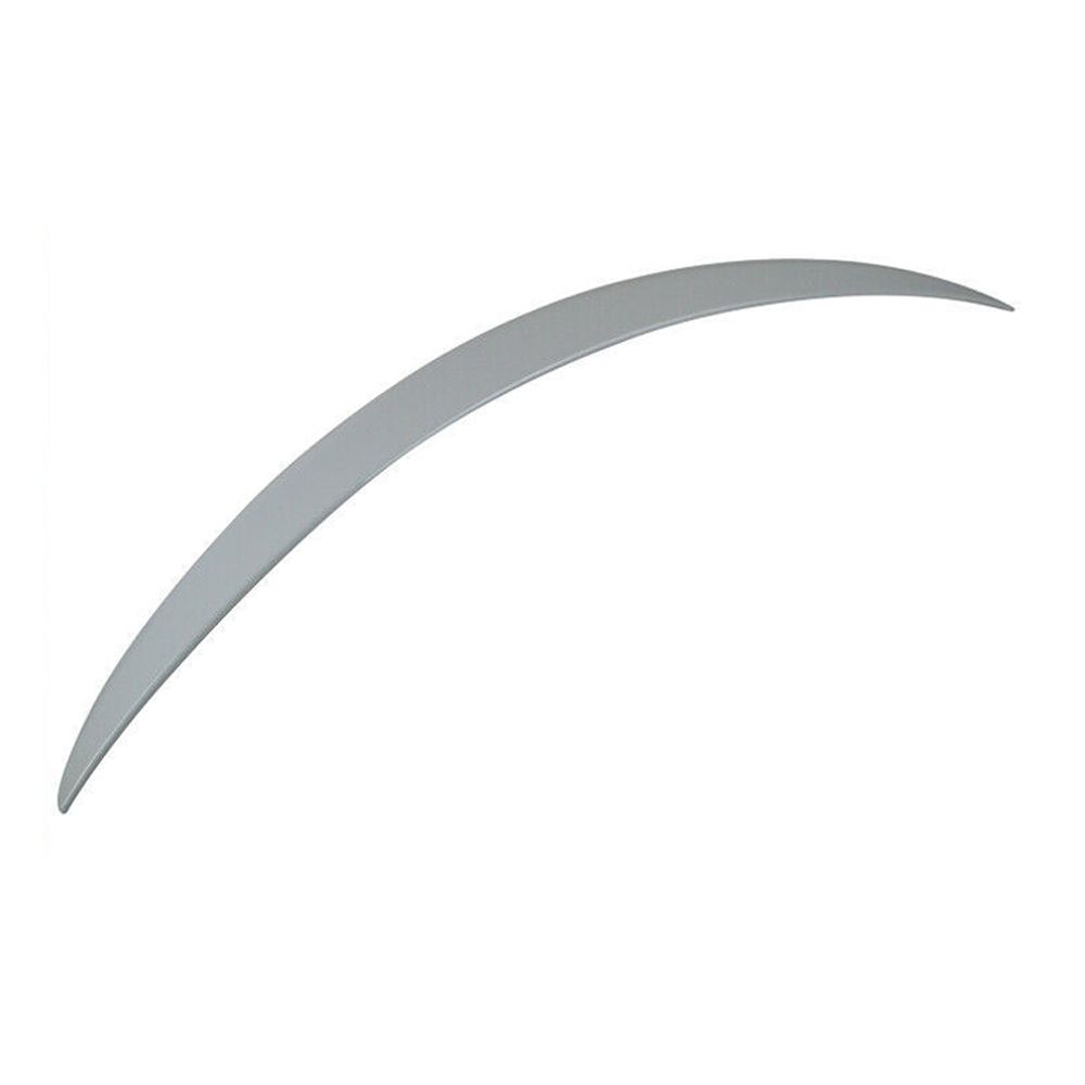 Fits 15-21 C205 W205 Coupe 2Dr C-Class AMG Trunk Spoiler Painted Polar White ABS