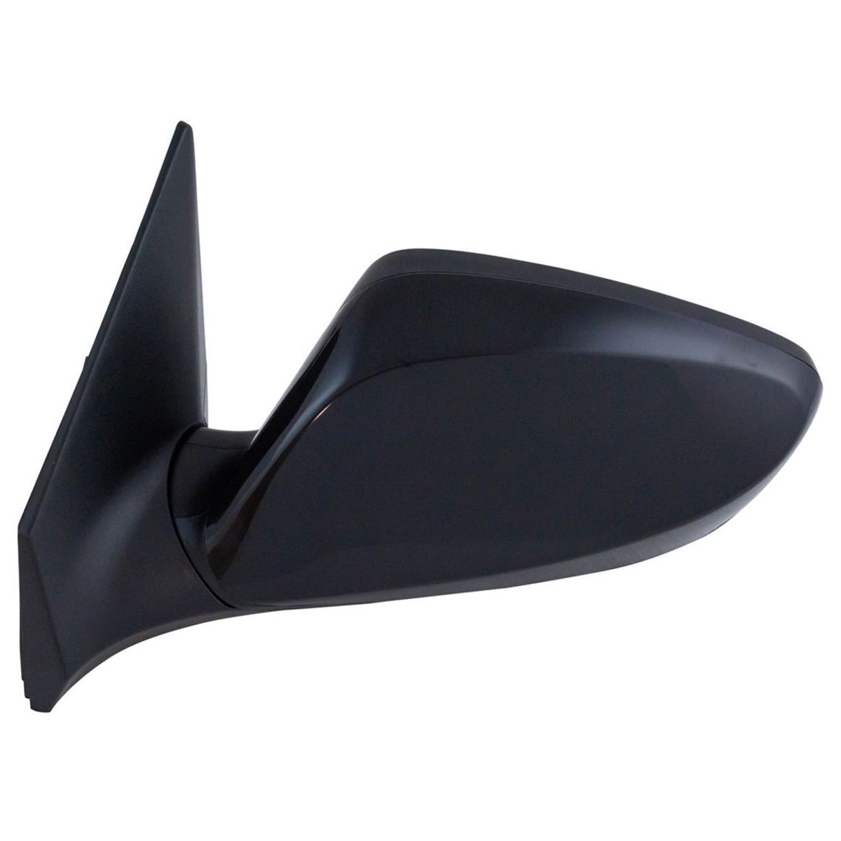For 2015-2016 Hyundai Elantra Sedan Mirror Power Smooth Black Driver Side Left