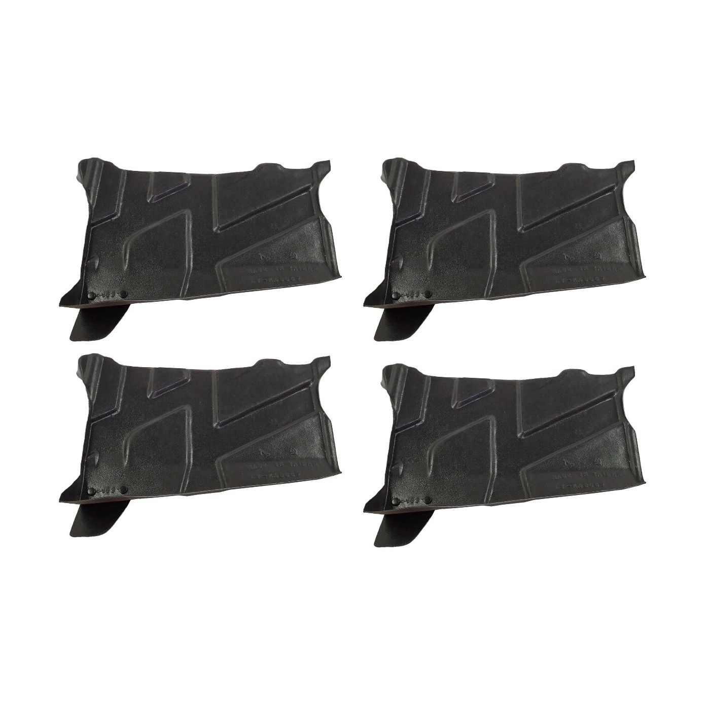 4 Sets Of - Driver Side Engine Splash Shield For 2005-2009 Kia Spectra5